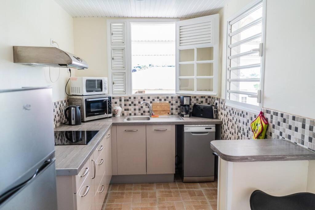 Location Saisonniere Bel Appartement Les Trois-Ilets Exterior foto
